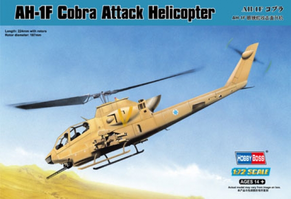 1/72 Bell AH-1F Cobra Attack Helicopter